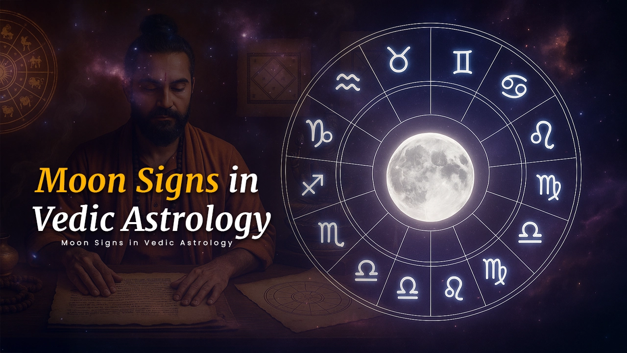  Moon Signs in Vedic Astrology